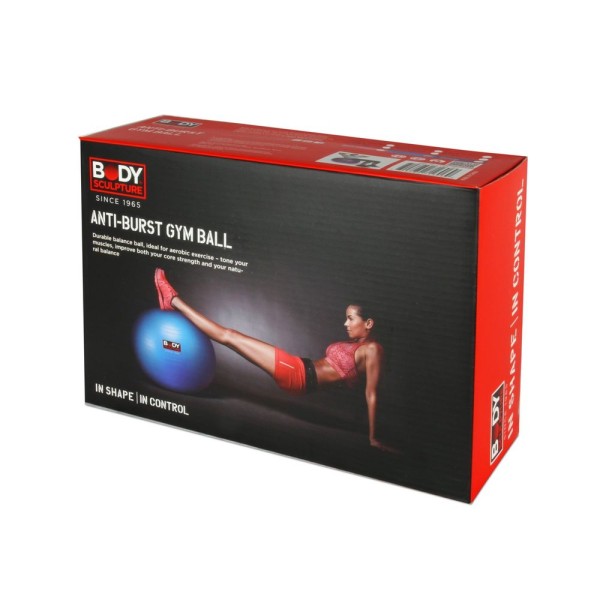 М’яч гімнастичний Body Sculpture Anti-Burst BB 001TPK 65 см