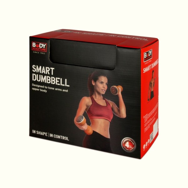 Гантелі Smart для фітнесу 2x2кг Body Sculpture BW 108_4кг