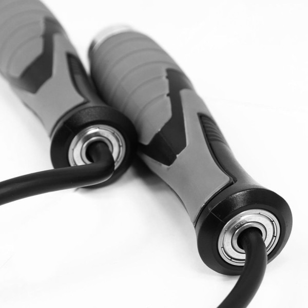Скакалка швидкісна з обважнювачами 2x100г Body Sculpture BK 256