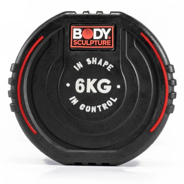 Гантель покрита ТПУ Body Sculpture BW 133 6кг