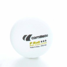 М’ячі для настільного тенісу Cornilleau P-Ball Ittf білі 3шт