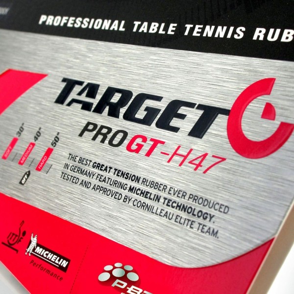 Накладка для тенісної ракетки Cornilleau Target Pro Gt-H47 Red Max