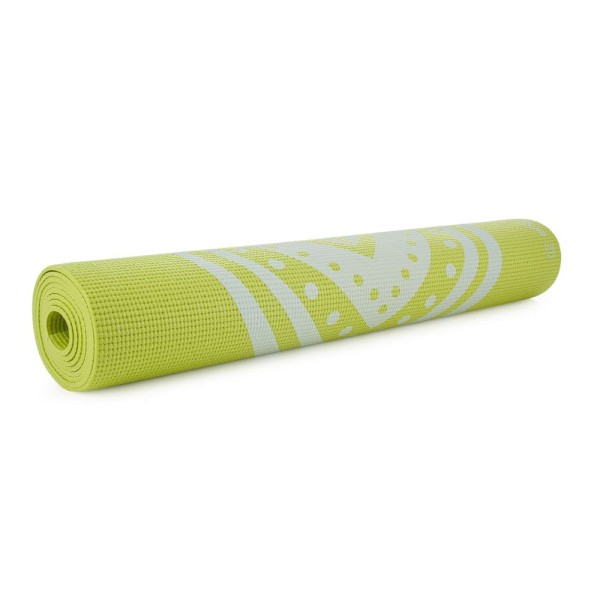 Килимок для йоги з принтом 4мм Ecowellness QB 8300LG