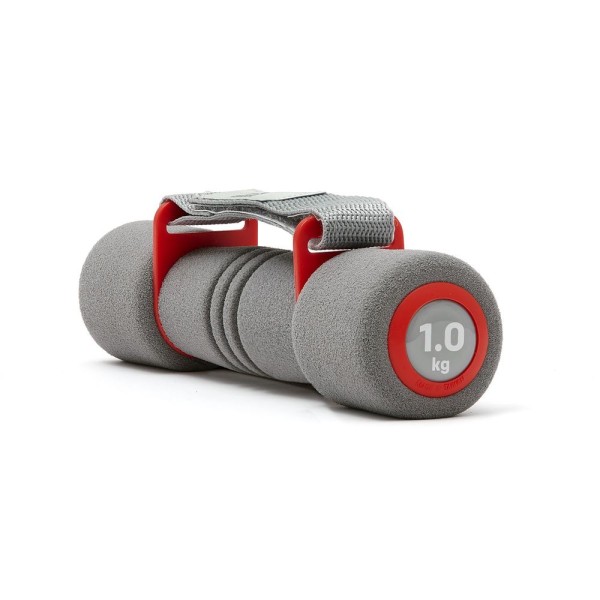 Гантелі з ручкою 2х1кг Reebok RAWT-11061RD