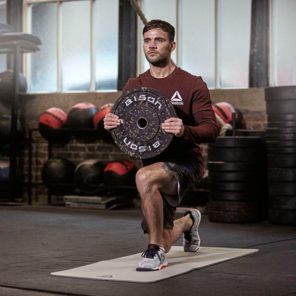 Килимок для тренувань Reebok Training Mat бежевий Уні 173 x 61 x 0.7 см