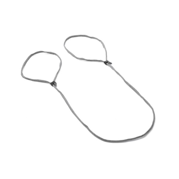 Двосторонній килимок для йоги Reebok Double Sided 4mm Yoga Mat сірий Уні 173 х 61 х 0,4 см