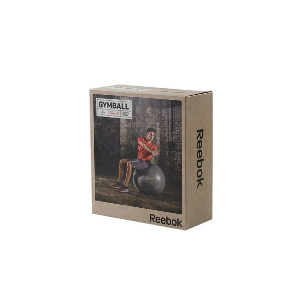 М’яч гімнастичний 75 см Reebok RAB-12017GRBL сірий