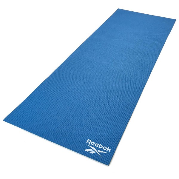 Килимок для йоги двосторонній Reebok RAYG-11060BLGN блакитний/зелений