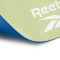 Килимок для йоги двосторонній Reebok RAYG-11060BLGN блакитний/зелений
