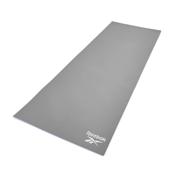 Килимок для йоги Reebok RAYG-11060PLGR 6 мм фіолетовий/сірий