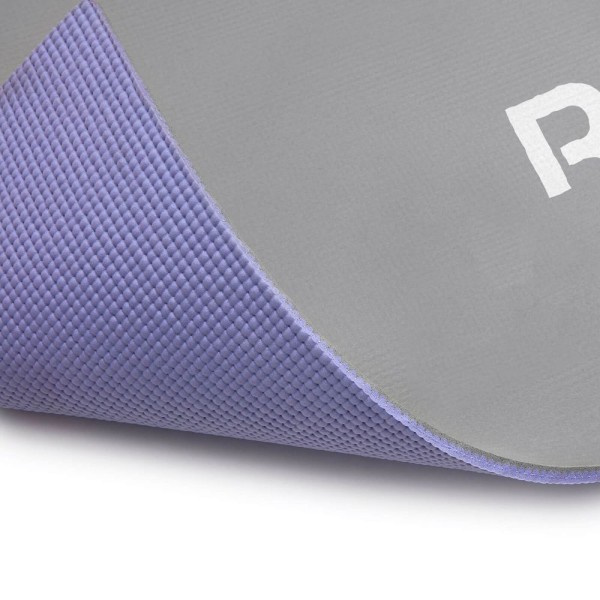 Килимок для йоги Reebok RAYG-11060PLGR 6 мм фіолетовий/сірий