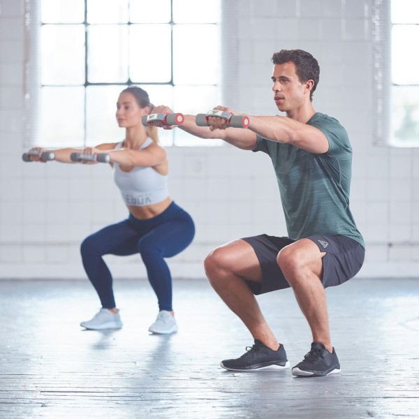 Гантелі з ручкою 2х2кг Reebok RAWT-11062RD