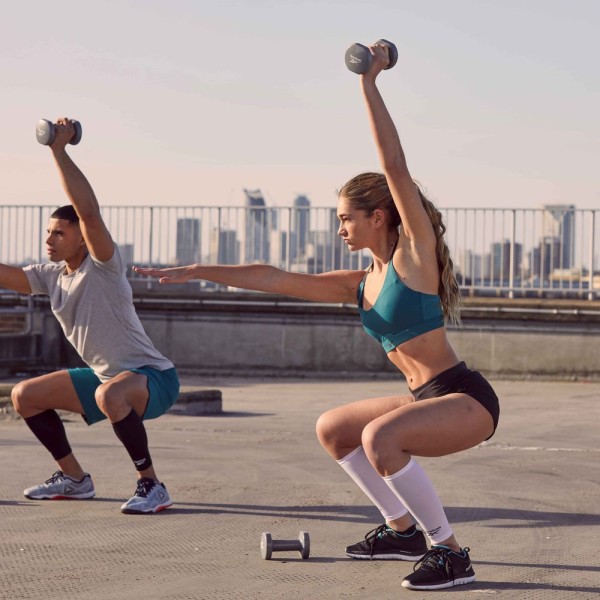 Компресійні рукава Reebok Calf Sleeves білий Уні ‎M (30-35 см)