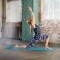 Двосторонній килимок для йоги Reebok Double Sided 4mm Yoga Mat блакитний, білий Уні 173 х 61 х 0,4 с