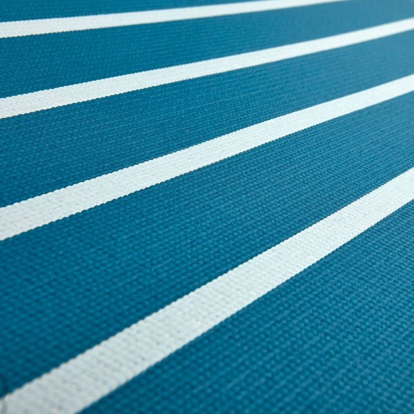 Двосторонній килимок для йоги Reebok Double Sided 4mm Yoga Mat блакитний, білий Уні 173 х 61 х 0,4 с