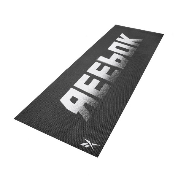 Двосторонній килимок для йоги Reebok Double Sided 4mm Yoga Mat чорний Уні 173 х 61 х 0,4 см