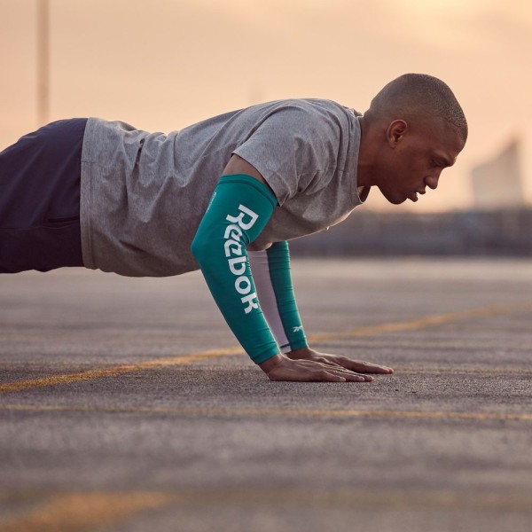 Рукави компресійні для рук Activchill M Reebok RASL-13024GN морська хвиля