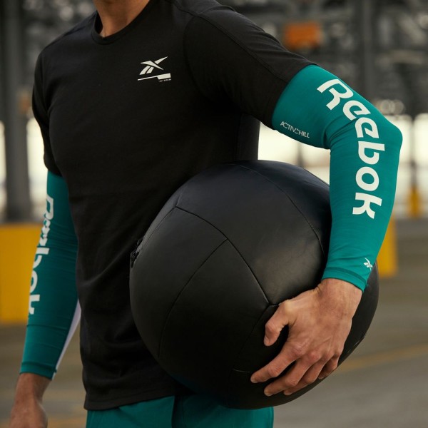 Рукави компресійні для рук Activchill M Reebok RASL-13024GN морська хвиля