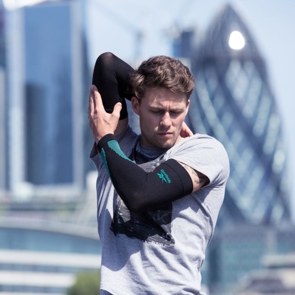 Компресійні рукава Reebok Knitted Compression Arm Sleeve чорний Уні L
