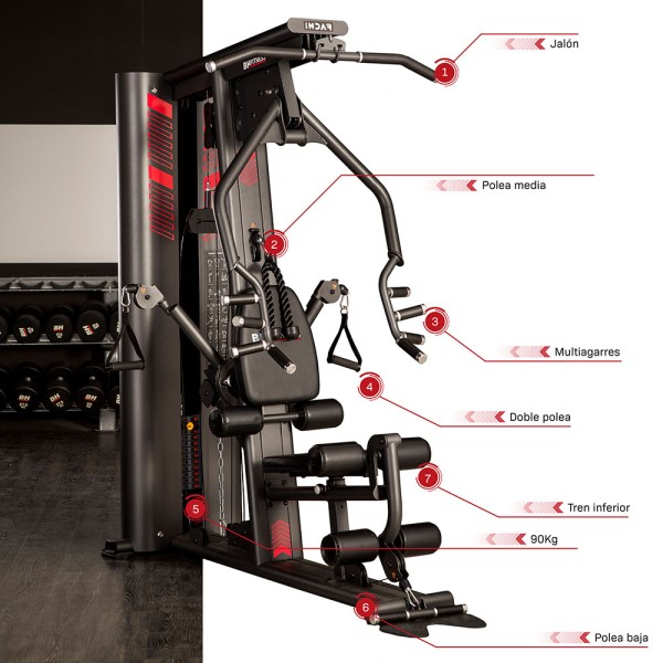 Фітнес-станція BH Fitness Indar G127 напівпрофесійна