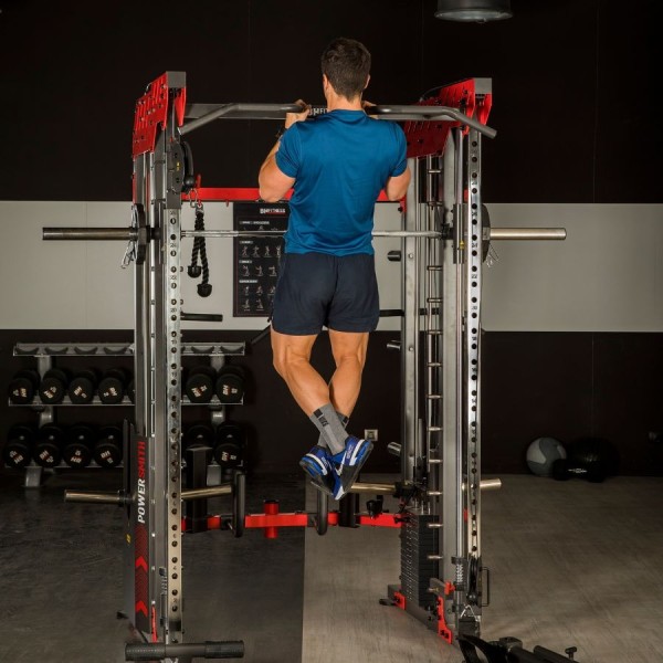 Фітнес-станція з тренажером Сміта BH Fitness Power Smith напівпрофесійна