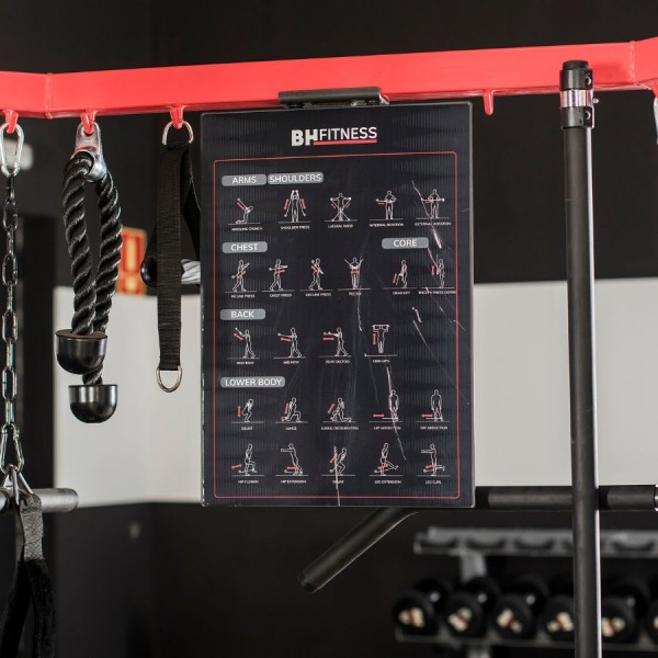 Фітнес-станція з тренажером Сміта BH Fitness Power Smith напівпрофесійна