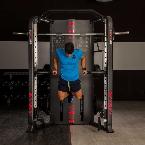 Фітнес-станція з тренажером Сміта BH Fitness Rack Smith G160 напівпрофесійна