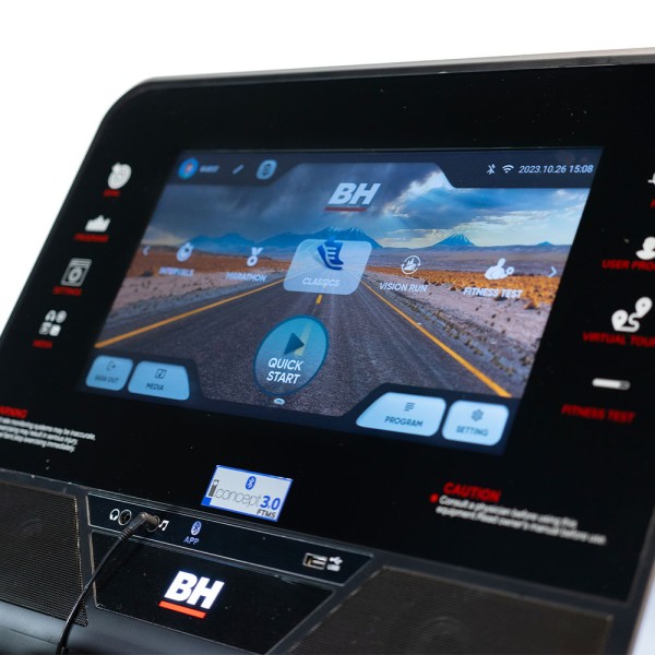 Бігова доріжка BH Fitness RS1200 Multimedia напівпрофесійна