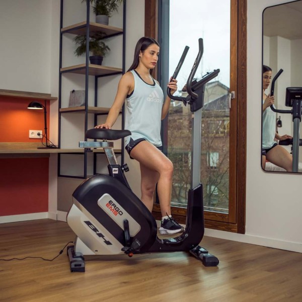 Велотренажер електромагнітний BH Fitness Ergo EMS для інтенсивних тренувань