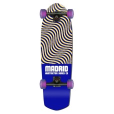 Скейтборд круїзер Madrid 28.5" Illusion Blue 