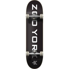 Скейтборд Zoo York Logo Block 7.75" Black/White 