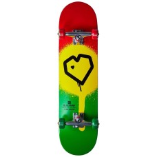 Скейтборд Blueprint Spray Heart V2 8" Rasta 2 