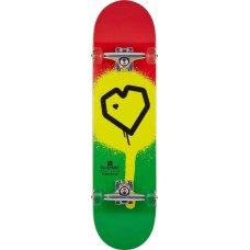 Скейтборд Blueprint Spray Heart V2 8" Rasta 