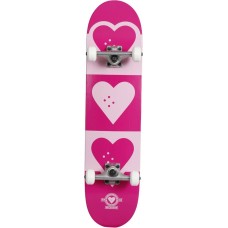 Скейтборд Heart Supply Quadron Logo 7.75" Pink 