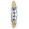 Скейтборд Alien Workshop Spectrum 8" White/Red/Yellow 