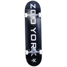 Скейтборд Zoo York Logo Block 8" Black/White 