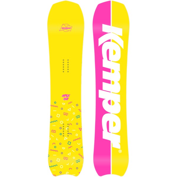 Сноуборд Kemper Apex 2021/22 156cm Yellow