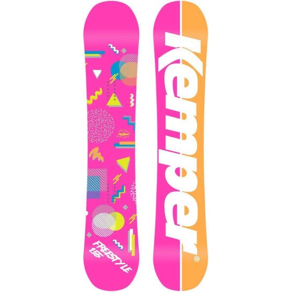 Сноуборд Kemper Freestyle 2021/22 146cm Pink