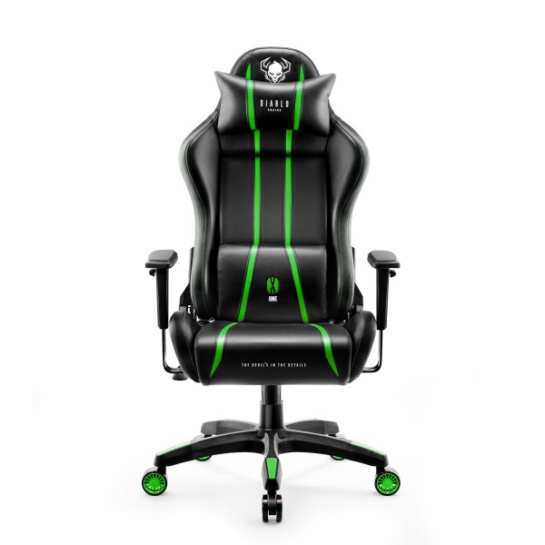 Геймерське крісло Diablo X-One 2.0 чорно-зелене