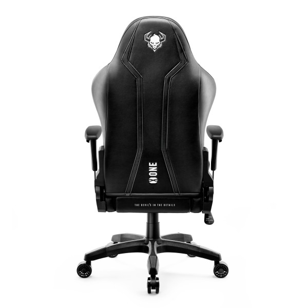Геймерське крісло Diablo X-One 2.0King Size для високих людей чорно-чорне