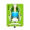 Геймерське крісло Diablo X-One 2.0 Craft Edition біло-зелене
