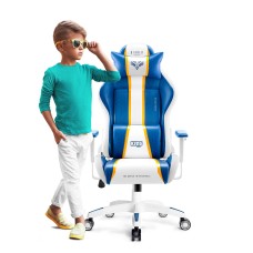 Геймерське крісло Diablo X-One 2.0 Aqua Blue Kids для дітей