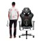Геймерське крісло Diablo X-Player 2.0 чорно-біле