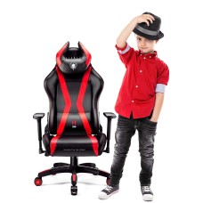 Геймерське крісло Diablo X-Horn 2.0 Kids для дітей чорно-червоне