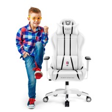 Геймерське крісло Diablo X-One 2.0 Kids для дітей біло-чорне