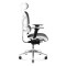 Офісне крісло ергономічне Diablo V-Commander біло-чорне