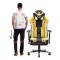 Геймерське крісло Diablo X-Player 2.0 Dark з тканини Sunflower