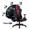 Геймерське крісло Diablo X-Ray чорно-червоне