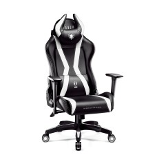 Геймерське крісло Diablo X-Horn 2.0 чорно-біле