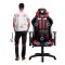 Геймерське крісло Diablo X-RayKing Size для високих людей чорно-червоне